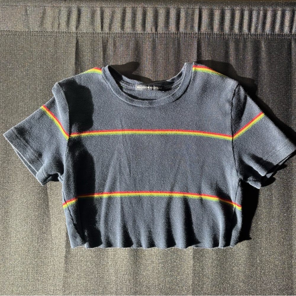 Brandy Melville T Shirt Cropped